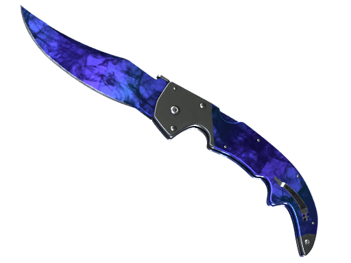 Falchion Knife | Doppler Sapphire